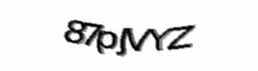 Security check image, please type the characters shown